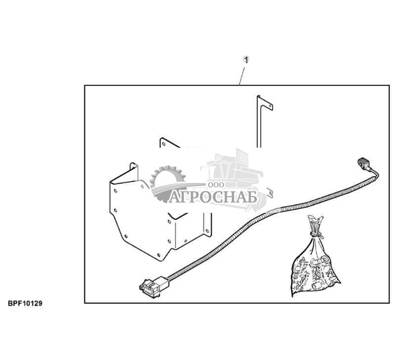 Attachment, JDLink™ SPFH Embedded Specific Machine Kit, 7000, 7050 or 7080 Series SPFH 